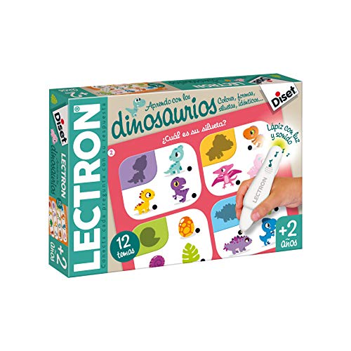Diset - Lectron Dinosaurier - Lernspiel ab 2 Jahren von Diset