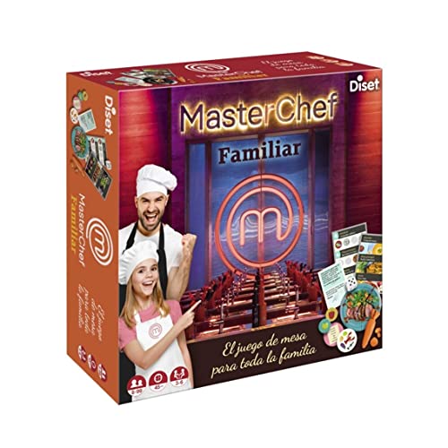 Diset - MasterChef, Familienspiel, basierend auf Fernsehsendung, ab 10 Jahren Diset - MasterChef, Familienspiel, basierend auf Fernsehsendung, ab 10 Jahren von Diset