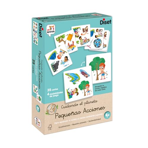 Diset Ich lerne - Pflege für den Planeten: Kleine Aktionen - Lernspiel für Kinder ab 4 Jahren Diset Ich lerne - Pflege für den Planeten: Kleine Aktionen - Lernspiel für Kinder ab 4 Jahren von Diset