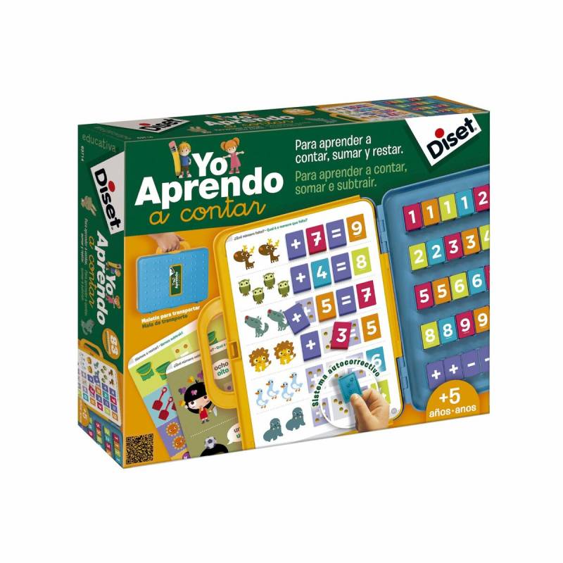 Lernspiel Diset 63752 Spiel zum Erlernen des Addierens und Subtrahierens von Diset
