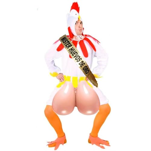 Disfrazjaiak Kostüm Huhn goldene eier von Disfrazjaiak