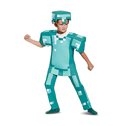 Armor Deluxe Kostüm Minecraft, Blau, Größe XL, 3T-4T Armor Deluxe Kostüm Minecraft, Blau, Größe XL, 3T-4T von Disguise