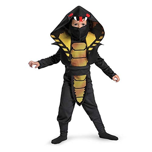 Cobra Ninja Costume Child Large 4-6 von Disguise