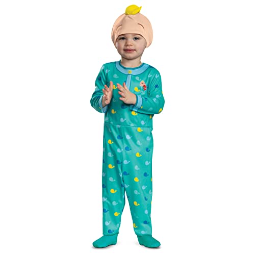 Disguise Cocomelon Kleinkind JJ Kostüm, offizielles Cocomelon-Kostüm, Pyjama-Outfit, Kleinkindgröße (2T) von Disguise