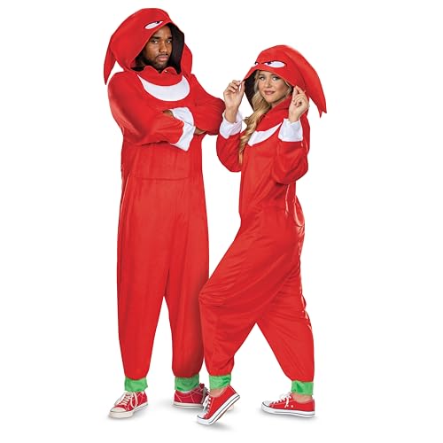 Disguise 162039STD-20L KNUCKLES Movie Erwachsene – Unisex Sonic Dress Up & Zubehör, Rot Disguise 162039STD-20L KNUCKLES Movie Erwachsene – Unisex Sonic Dress Up & Zubehör, Rot von Disguise