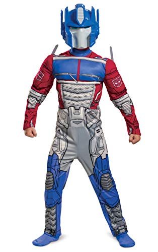 Disguise 104919L Optimus Prime Muscle Kostüm, Kinder, Blau & Rot, S Disguise 104919L Optimus Prime Muscle Kostüm, Kinder, Blau & Rot, S von Disguise