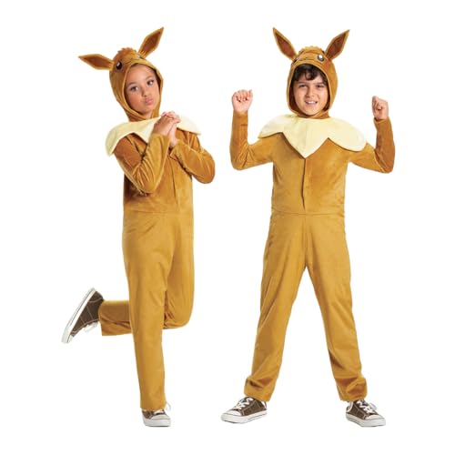 Disguise 109259G-EU-V2 Eevee Classic Jumpsuit Fancy Dress Costume, Multi Disguise 109259G-EU-V2 Eevee Classic Jumpsuit Fancy Dress Costume, Multi von Disguise