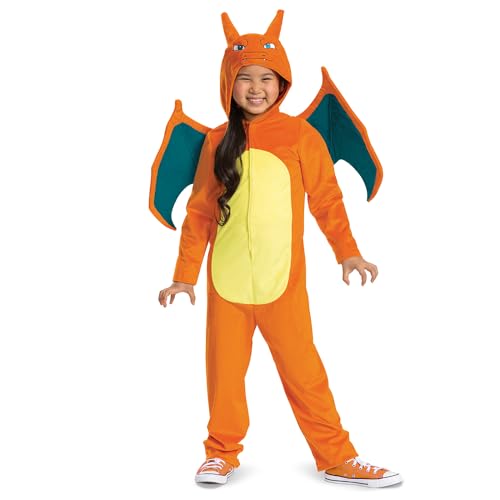 Disguise 121229K-EU-V2 Charizard Deluxe Fancy Dress Costume, Multi Disguise 121229K-EU-V2 Charizard Deluxe Fancy Dress Costume, Multi von Disguise