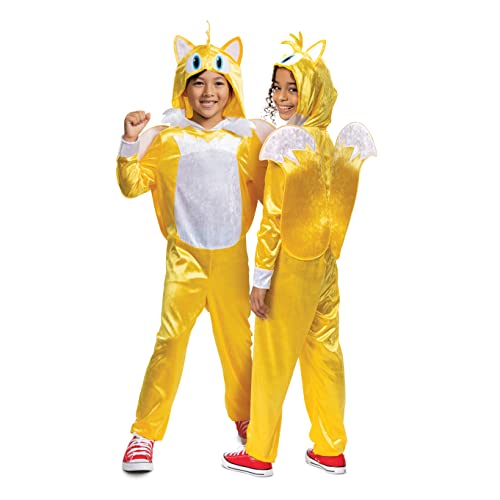 Disguise Sonic Tails Kostüm, offizielles Sonic Movie Kostüm und Kopfbedeckung, Kindergröße L (10-12) Disguise Sonic Tails Kostüm, offizielles Sonic Movie Kostüm und Kopfbedeckung, Kindergröße L (10-12) von Disguise
