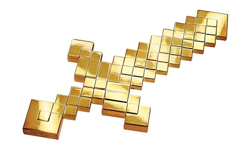 Disguise Minecraft Anniversary Gold Slick Schwert, 50 cm Disguise Minecraft Anniversary Gold Slick Schwert, 50 cm von Disguise