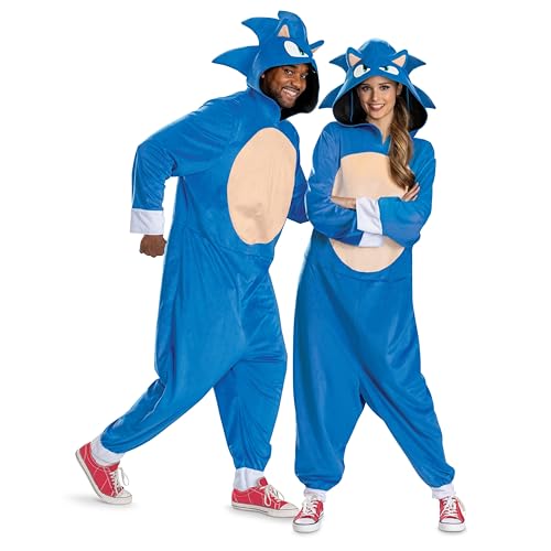 Disguise 162769SM-20L Sonic Movie 3 Erwachsene – Unisex Dress Up & Zubehör, Blau Disguise 162769SM-20L Sonic Movie 3 Erwachsene – Unisex Dress Up & Zubehör, Blau von Disguise