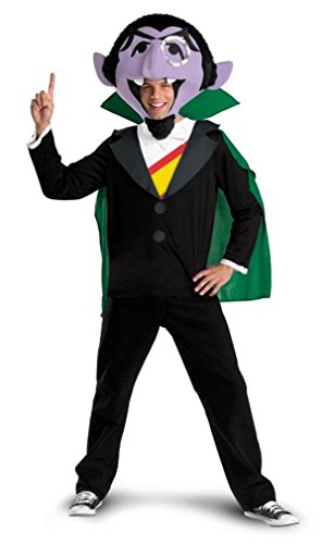 Disguise 50630DI-STD Mens Sesamstra-e Der Graf Kost-m Gr--e Standardgr--e von MCS