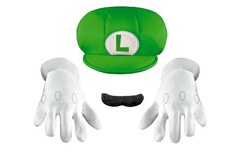 Disguise Luigi Kinder Zubehör-Set, Grün Disguise Luigi Kinder Zubehör-Set, Grün von Disguise