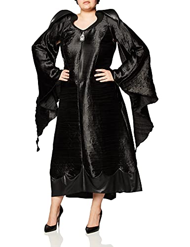 Disguise Adult Deluxe Maleficent Christening Black Gown Fancy Dress Costume Size 4/6 von Disguise