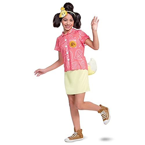 Disguise Animal Crossing Classic Costume Kids Youth Sizes Dress Up Cosplay Halloween (Isabelle, Large) von Disguise