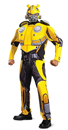 Disguise Bumblebee Movie Adult Bumblebee Muscle Costume - XL von Disguise