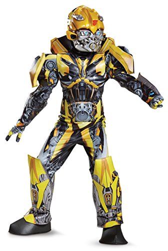 Disguise Bumblebee Movie Prestige Costume, Yellow, Small (4-6) von Disguise