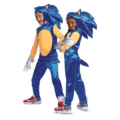 Disguise Deluxe Prime Sonic the Hedgehog Kinder Karnevalskostüm 7-8 Jahre alt, (148469K) von Disguise