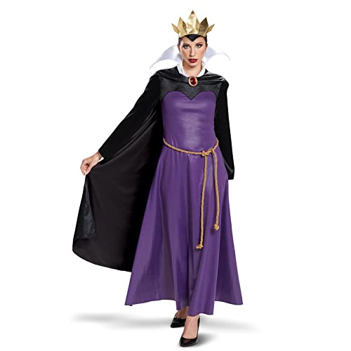Disney Offizielles Classic Böse Königin Kostüm Erwachsene, Schneewittchen Halloween Kostüm Erwachsene, Größe L Disney Offizielles Classic Böse Königin Kostüm Erwachsene, Schneewittchen Halloween Kostüm Erwachsene, Größe L von Disguise