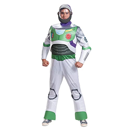 DISGUISE Disney Offizielles Classic Buzz Lightyear Kostüm Erwachsene, Toy Story Karneval Kostüm Erwachsene, Größe XL DISGUISE Disney Offizielles Classic Buzz Lightyear Kostüm Erwachsene, Toy Story Karneval Kostüm Erwachsene, Größe XL von DISGUISE