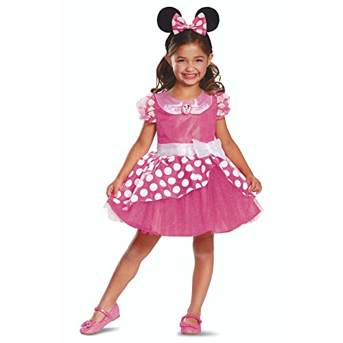 Disney Offizielles Premium Minnie Mouse Kostüm Kinder Rosa Maus Kostüm Mädchen Minnie Mouse Kleid Mädchen Faschingskostüme fur Kinder Karneval Halloween Geburtstag Größ S Disney Offizielles Premium Minnie Mouse Kostüm Kinder Rosa Maus Kostüm Mädchen Minnie Mouse Kleid Mädchen Faschingskostüme fur Kinder Karneval Halloween Geburtstag Größ S von Disguise
