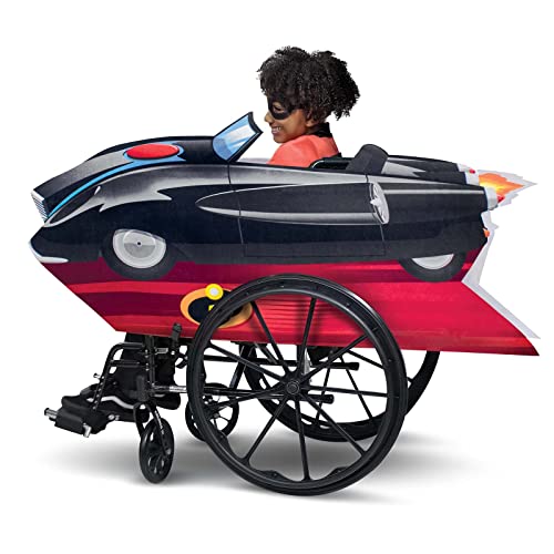 Disguise Disney Offizielles Rollstuhl Incredibles Kostüm Kinder, Anpassungsfähiges Kostüm für Kinder, Einheitsgröße von Disguise