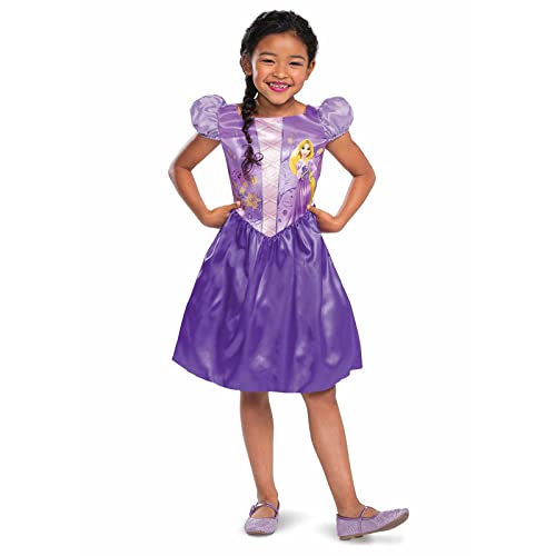 DISGUISE Disney Offizielles Standard Rapunzel Kostüm Kinder Prinzessin Kleid Mädchen Faschingskostüme Kinder S von Disguise