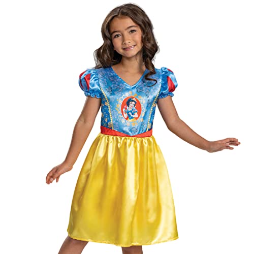 Offizielles Disney-Kostüm für Mädchen, Schneewittchen, Prinzessinnen-Kostüm, Größe M von Disguise