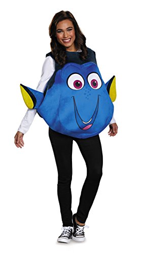 Disguise Dory Fischkostüm für Erwachsene, Blau, Einheitsgröße Disguise Dory Fischkostüm für Erwachsene, Blau, Einheitsgröße von Disguise