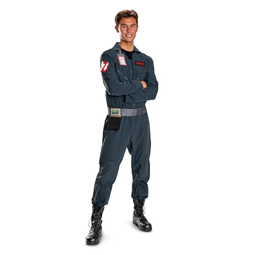 Disguise Ghostbuster-Ingenieur-Kostüm, Deluxe, offizielles Ghostbusters Frozen Empire, Halloween-Kostüm, Overall, Größe S/M Disguise Ghostbuster-Ingenieur-Kostüm, Deluxe, offizielles Ghostbusters Frozen Empire, Halloween-Kostüm, Overall, Größe S/M von Disguise