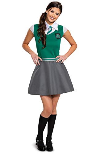 Disguise Harry Potter Dress for Girls, Slytherin Costume Dress, Green & Gray, Teen Size Extra Large (14-16) von Disguise