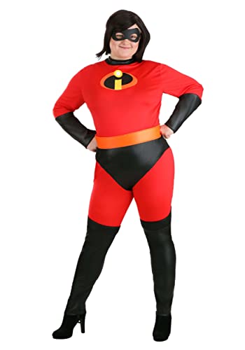 DISGUISE Incredibles 2 Classic Adult Plus Size Mrs. Incredible Fancy Dress Costume 2X von DISGUISE