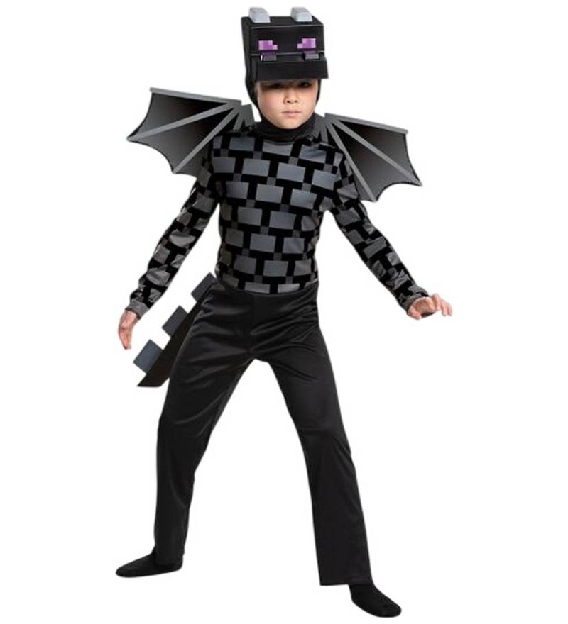Disguise Kostüm - Minecraft - Enderdrache - Disguise - 7-8 Jahre (122-128) - Kostüme von Disguise