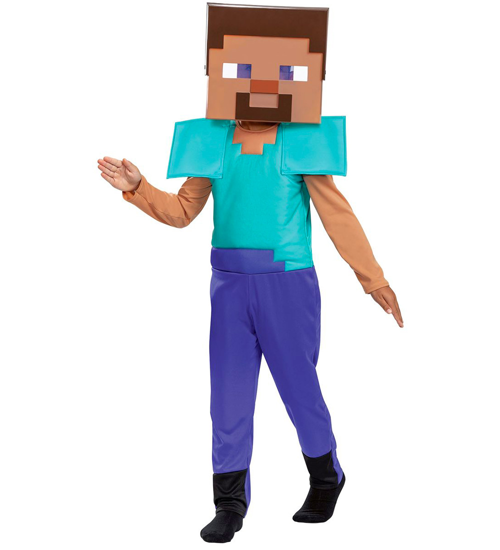 Disguise Kostüm - Minecraft - Steve Fancy - Disguise - 4-6 Jahre (104-116) - Kostüme von Disguise