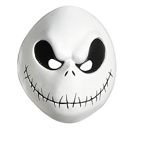 Disguise Men's The Nightmare Before Christmas Jack Skellington Mask, One Size von Disguise