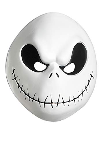 Disguise Men's The Nightmare Before Christmas Jack Skellington Mask, One Size von Disguise