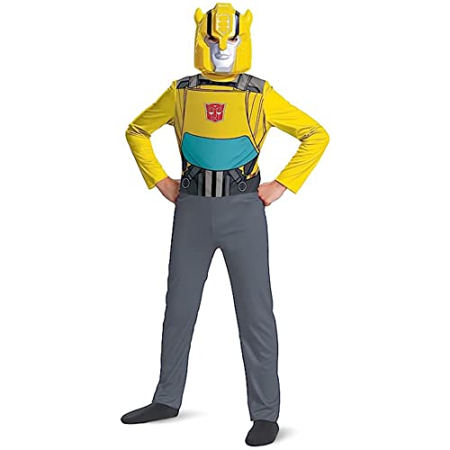 DISGUISE Offizielle Bumblebee Transformers Kostüme für Kinder, Halloween-Kostüme für Kinder, Größe M von Disguise