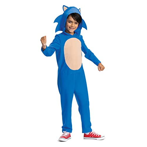 Disguise Offizielles Sonic Kostüm Kinder Sonic The Hedgehog Kostüm Kinder Faschingskostüme Kinder M von Disguise