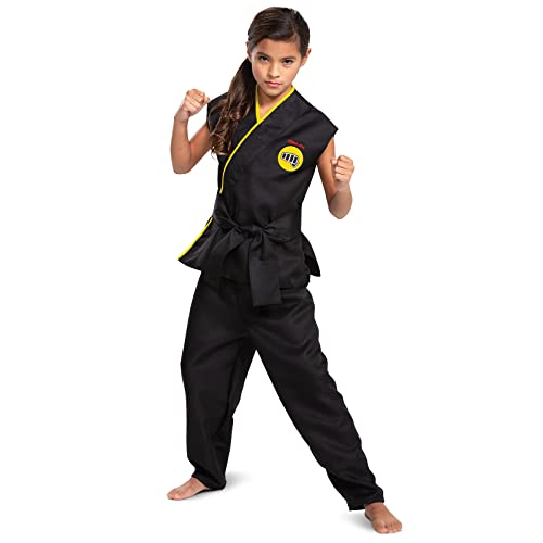 Disguise Offizielles Premium-Cobra-Kai-Kostüm für Kinder, Karate-Kind-Kostüm, Karate-Anzug, Verkleidungsoutfit für Kinder, World Book Day-Kostüme für Jungen, M, Black/White Disguise Offizielles Premium-Cobra-Kai-Kostüm für Kinder, Karate-Kind-Kostüm, Karate-Anzug, Verkleidungsoutfit für Kinder, World Book Day-Kostüme für Jungen, M, Black/White von Disguise
