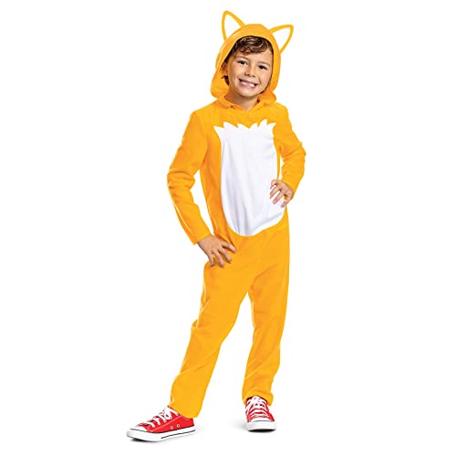 Disguise Offizielles SEGA Tails Sonic Kostüm Kinder Overall, Sonic 2 The Hedgehog, Halloween Faschingskostüm Karneval Geburstag Costume Kids Jungen Größ M Disguise Offizielles SEGA Tails Sonic Kostüm Kinder Overall, Sonic 2 The Hedgehog, Halloween Faschingskostüm Karneval Geburstag Costume Kids Jungen Größ M von Disguise