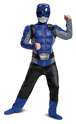Disguise Offizielles Power Rangers Kostüm Kinder Blau Muskelkostüm, Superhelden Kostüm für Kinder Junge Mädchen Power Ranger Faschingskostüm Karneval Geburtstag Costume Größ M Disguise Offizielles Power Rangers Kostüm Kinder Blau Muskelkostüm, Superhelden Kostüm für Kinder Junge Mädchen Power Ranger Faschingskostüm Karneval Geburtstag Costume Größ M von Disguise