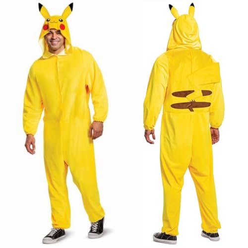 Disguise Unisex Pikachu Classic Adult Costume, Yellow, S/M Disguise Unisex Pikachu Classic Adult Costume, Yellow, S/M von Disguise