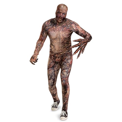 Disguise Vecna Stranger Things Herren-Kostüm, offizieller Stranger Things, Overall und Maske für Erwachsene, wie abgebildet, Men's Size Medium (38-40) von Disguise