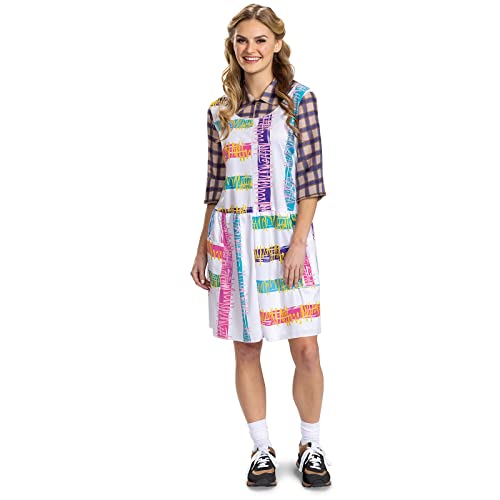 Disguise Damen Stranger Things Deluxe Eleven S4 Look Kostüm, wie abgebildet, Women's Size Small (4-6) von Disguise