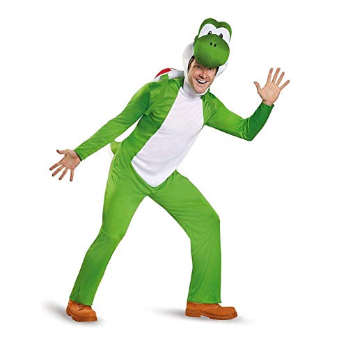 Disguise Yoshi Deluxe Kostüm für Erwachsene, mehrfarbig, X-Large Disguise Yoshi Deluxe Kostüm für Erwachsene, mehrfarbig, X-Large von Disguise