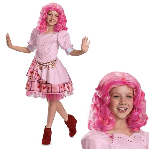 Disney Descendants 4 Bridget Deluxe Halloween-Kostüm für Jugendliche (Brridget Deluxe Kostüm und Perücke, kleine Jugendliche) von Disguise