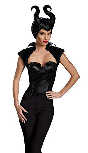 Disney Disguise Damen Maleficent Film Maleficent Hörner Kostüm Zubehör für Erwachsene, schwarz, Erwachsene von Disney