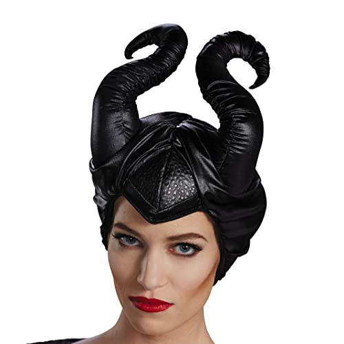 Disney Disguise Damen Maleficent Film Maleficent Hörner Kostüm Zubehör für Erwachsene, schwarz, Erwachsene von Disguise