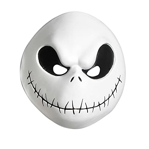 Disney Offizielle Premium-Maske Jack Skellington für Erwachsene, Halloween-Kostüm für Erwachsene, Einheitsgröße von Disguise