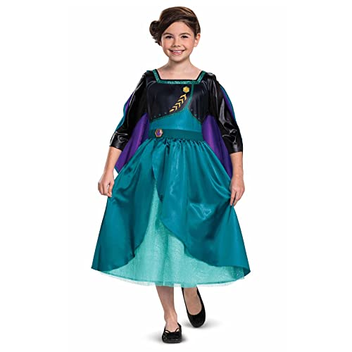 Disney Offizielles Classic Königin Anna Kostüm, Die Eiskönigin 2 Kostüm Kinder, Größe S Disney Offizielles Classic Königin Anna Kostüm, Die Eiskönigin 2 Kostüm Kinder, Größe S von Disguise